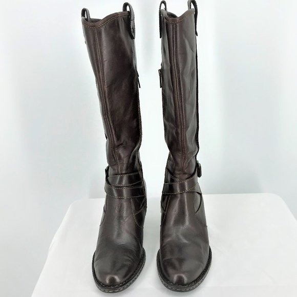 BORN HAND CRAFTED LEATHER BOOTS SIZE 8 - Picture 2 of 8